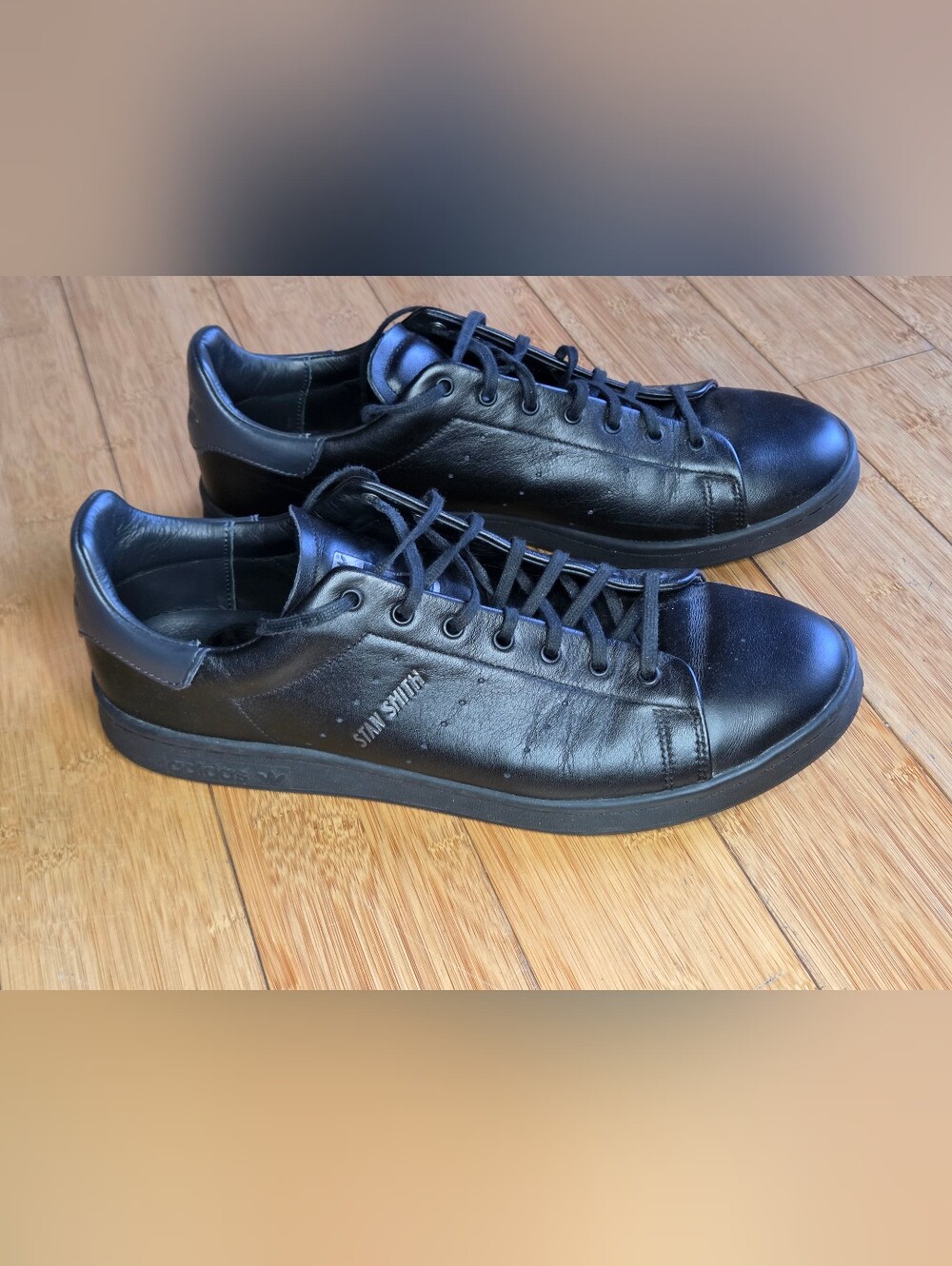 adidas Stan Smith Lux Sneakers - Black Size 13
